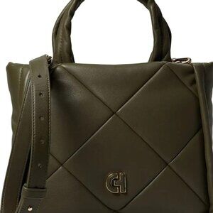NWT Cole Haan Quilted Tote Purse (Green)